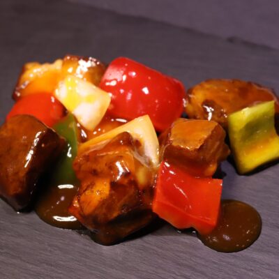 46. Costillas agridulces