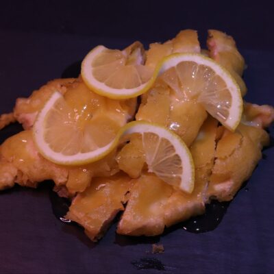 58. Pollo al limón
