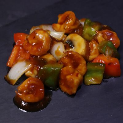 62. Gambas con salsa picante