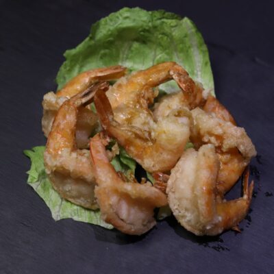 69. Gambas fritas a la pimienta