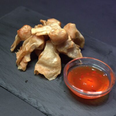 4. Wan-Tun fritos(Casero)